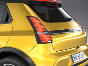 Renault 5 E-Tech 2025 Modelo 3D