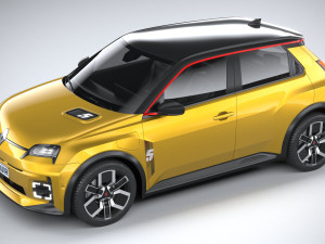 Renault 5 E-Tech 2025 Modelo 3D