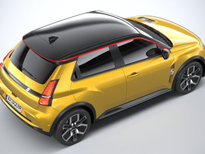 Renault 5 E-Tech 2025 Modelo 3D