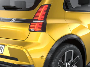 Renault 5 E-Tech 2025 3D Model