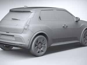 Renault 5 E-Tech 2025 Modelo 3D