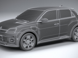 Renault 5 E-Tech 2025 Modelo 3D
