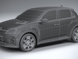 Renault 5 E-Tech 2025 Modelo 3D