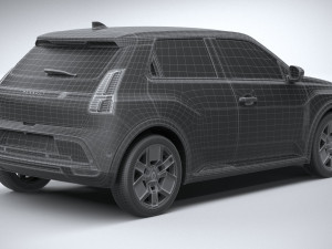 Renault 5 E-Tech 2025 Modelo 3D