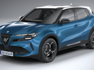 Alfa Romeo Junior - Milano Hybrid 2025 3D Model