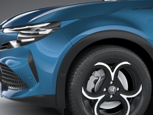 Alfa Romeo Junior - Milano Hybrid 2025 3D Model
