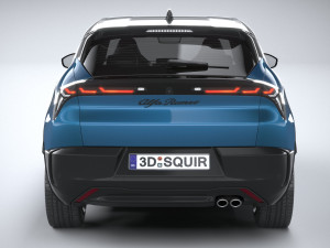 Alfa Romeo Junior - Milano Hybrid 2025 3D Model