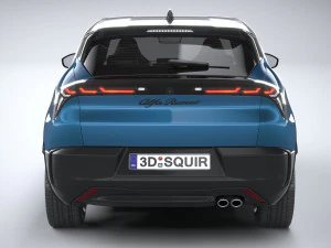 Alfa Romeo Junior - Milano Hybrid 2025 3D Model