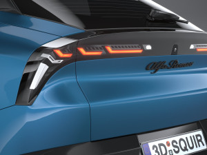 Alfa Romeo Junior - Milano Hybrid 2025 3D Model