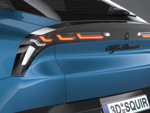 Alfa Romeo Junior - Milano Hybrid 2025 3D Model