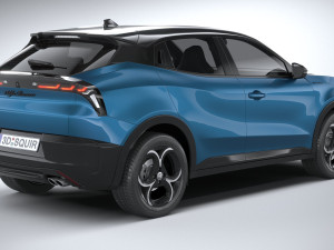 Alfa Romeo Junior - Milano Hybrid 2025 3D Model