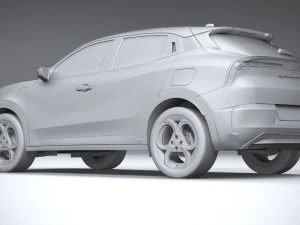 Alfa Romeo Junior - Milano Hybrid 2025 3D Model