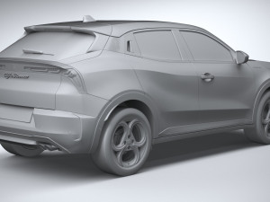 Alfa Romeo Junior - Milano Hybrid 2025 3D Model