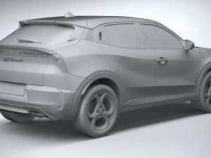 Alfa Romeo Junior - Milano Hybrid 2025 3D Model