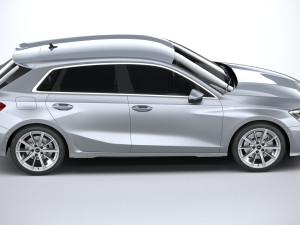 Audi A3 g-tron 2024 Modèle 3D