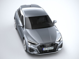 Audi A3 g-tron 2024 Modèle 3D