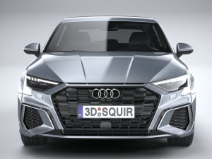 Audi A3 g-tron 2024 Modèle 3D