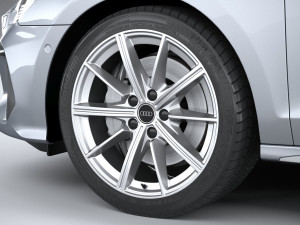 Audi A3 g-tron 2024 Modèle 3D