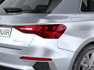 Audi A3 g-tron 2024 Modèle 3D