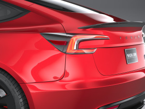 Tesla Model 3 Performance 2025 3D 模型