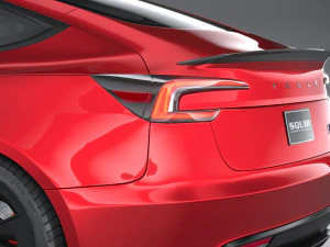 Tesla Model 3 Performance 2025 3D Model