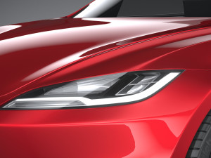 Tesla Model 3 Performance 2025 3D 模型