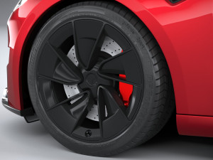 Tesla Model 3 Performance 2025 3D 模型