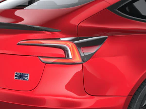 Tesla Model 3 Performance 2025 3D Model