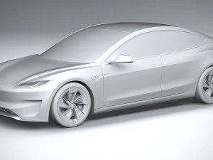 Tesla Model 3 Performance 2025 3D Model