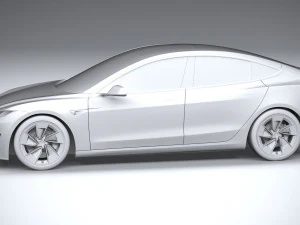 Tesla Model 3 Performance 2025 3D Model