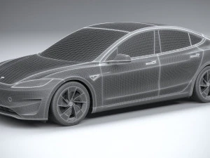 Tesla Model 3 Performance 2025 3D Model