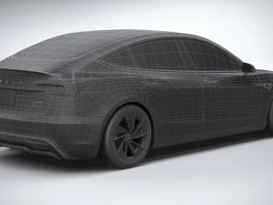 Tesla Model 3 Performance 2025 3D Model