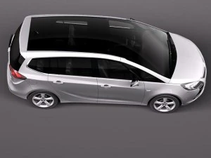 Opel Zafira Tourer 2012 3D Model