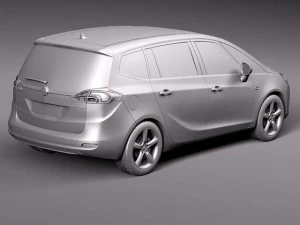 Opel Zafira Tourer 2012 3D Model