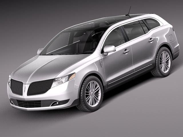 Lincoln MKT 2012 3Dモデル .c4d .max .obj .3ds .fbx .stl .blend 