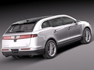 Lincoln MKT 2012 3Dモデル