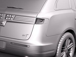 Lincoln MKT 2012 3Dモデル