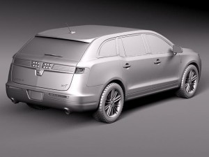 Lincoln MKT 2012 3Dモデル