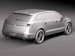 Lincoln MKT 2012 3D Model