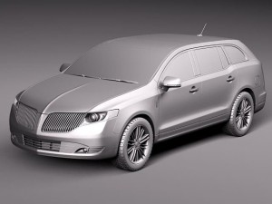 Lincoln MKT 2012 3Dモデル