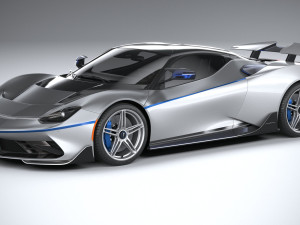Pininfarina Battista Reversario 2024 3D Model