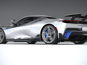Pininfarina Battista Reversario 2024 3D Model