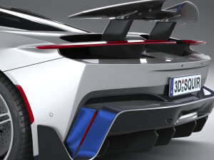 Pininfarina Battista Reversario 2024 3D Model