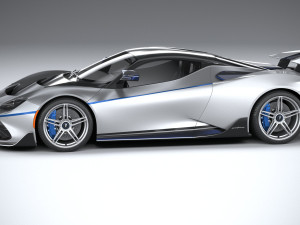 Pininfarina Battista Reversario 2024 3D Model