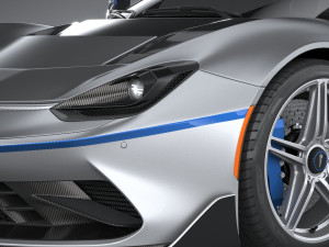 Pininfarina Battista Reversario 2024 3D Model