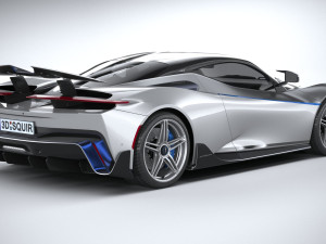 Pininfarina Battista Reversario 2024 3D Model
