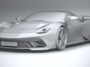 Pininfarina Battista Reversario 2024 3D Model