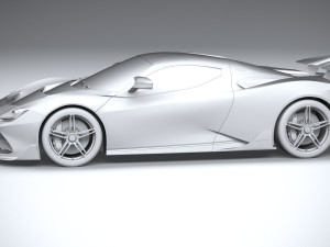 Pininfarina Battista Reversario 2024 3D Model