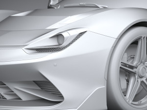 Pininfarina Battista Reversario 2024 3D Model