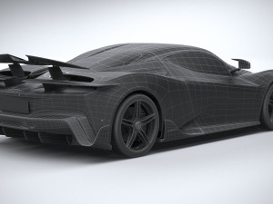 Pininfarina Battista Reversario 2024 3D Model